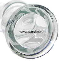 DasGlas unterseite exklusives weizenglas mit knick