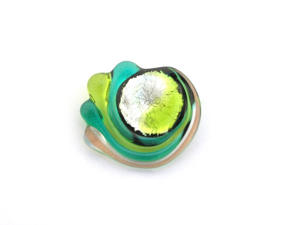 Midnight Sun Brosche peridot silber