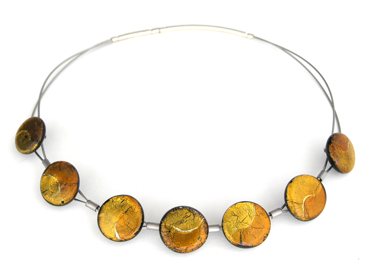 Midnight Halskette Sinus gold