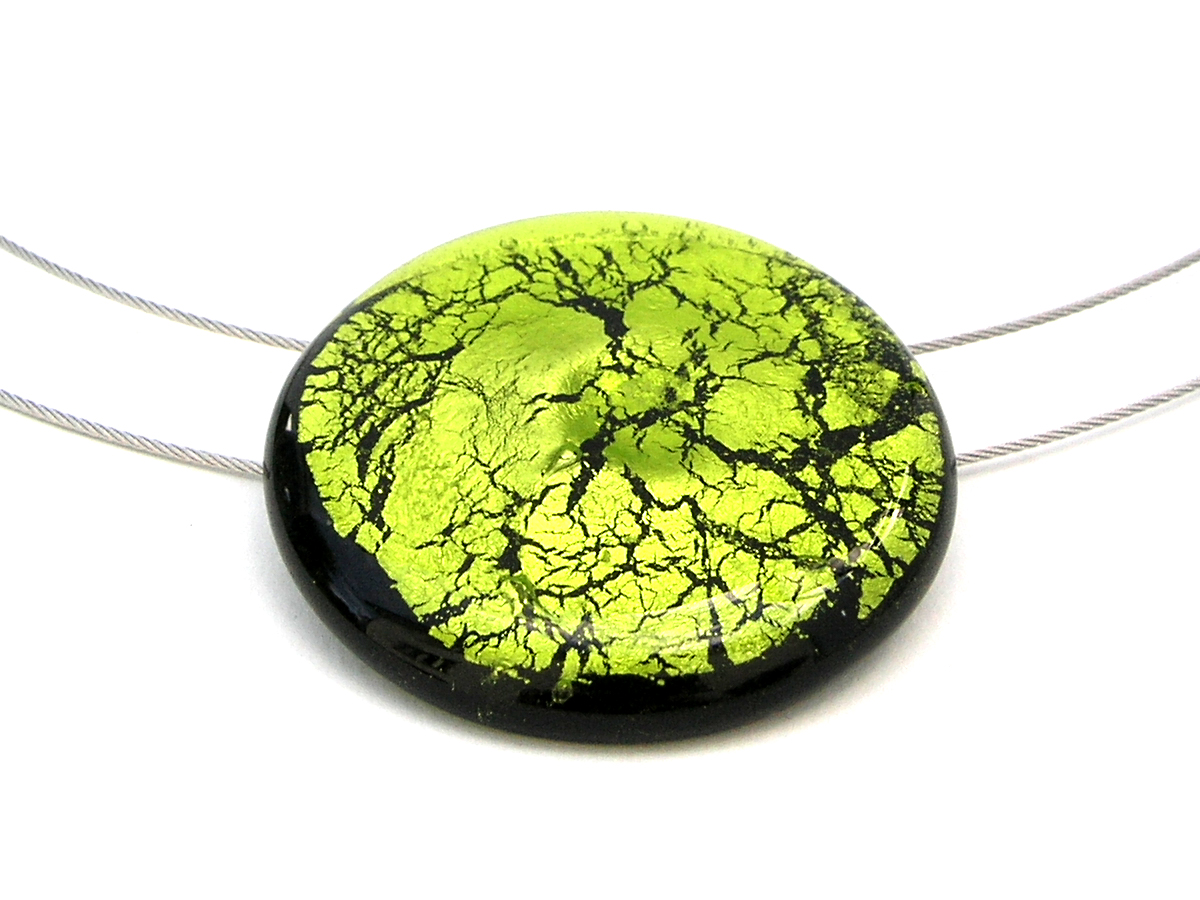 Midnight Moon Halskette XL peridot