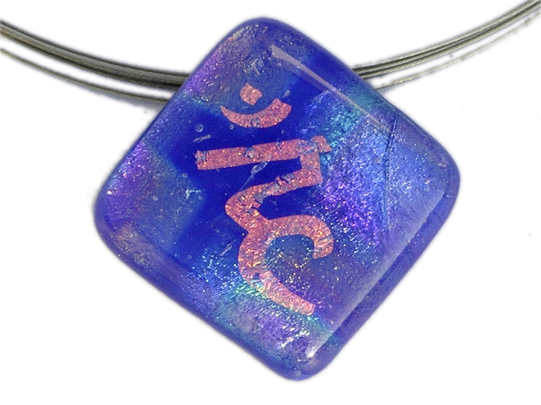 Halskette Big Aura Kehlkopfchakra