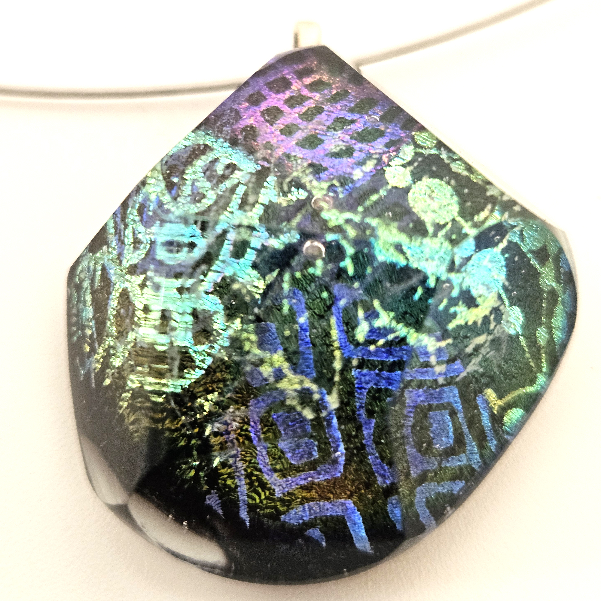 Schliffschmuck Unikat GHU374