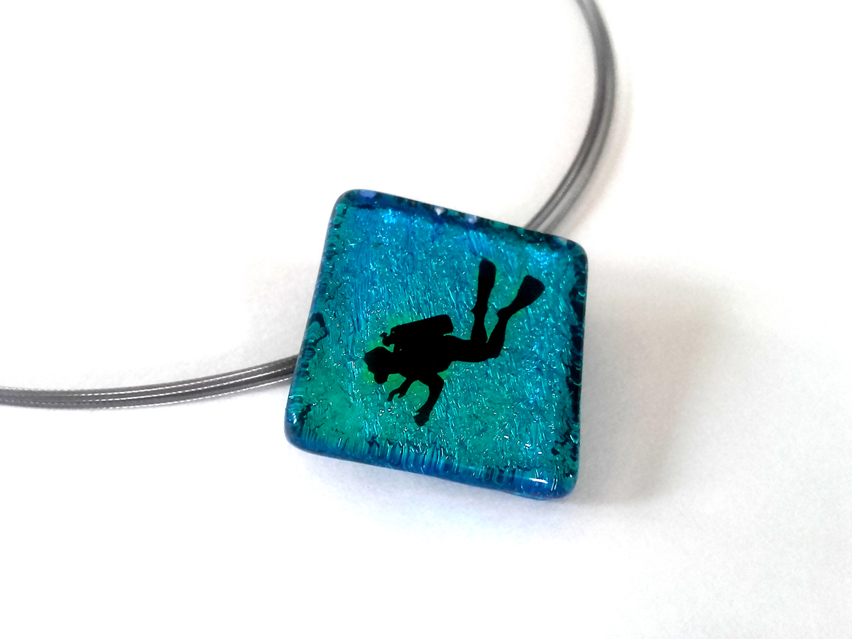 Oceanic Shadow Taucherschmuck Unikat GHX28