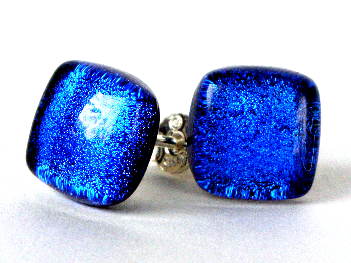 Direct Ohrstecker blau