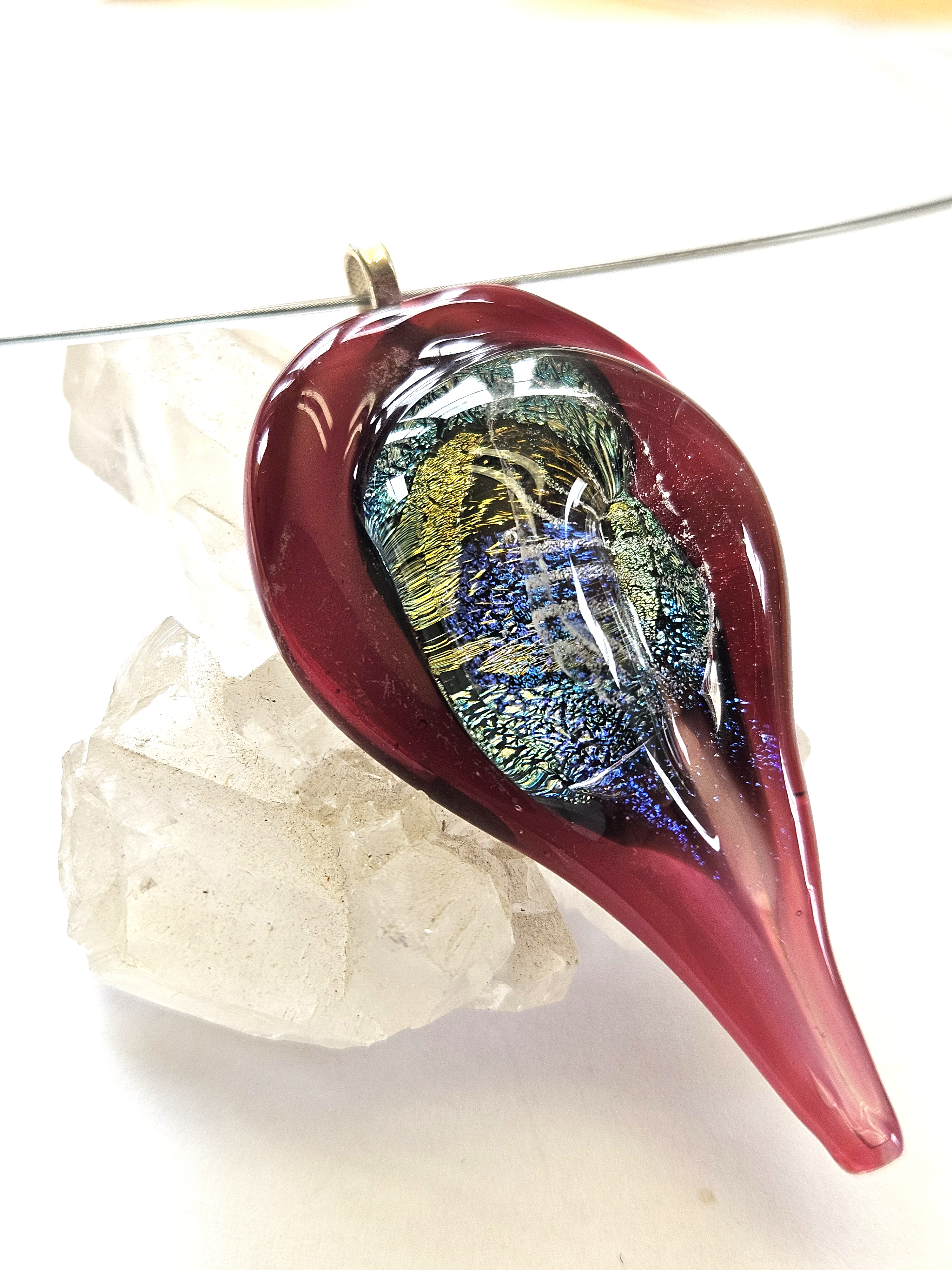 Kettenanhänger TROPFEN Unikat GHU 377