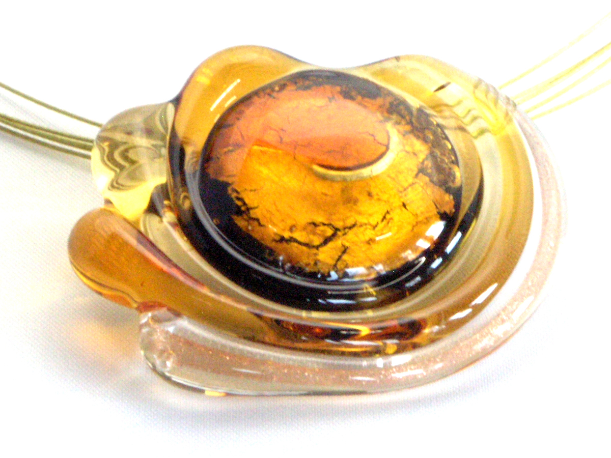 Midnight Sun Halskette gold