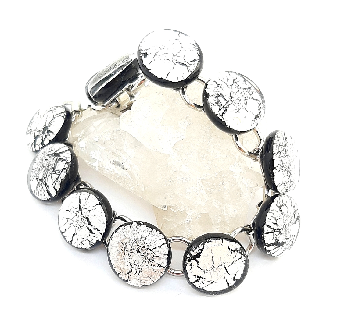 Midnight Armkette  silber