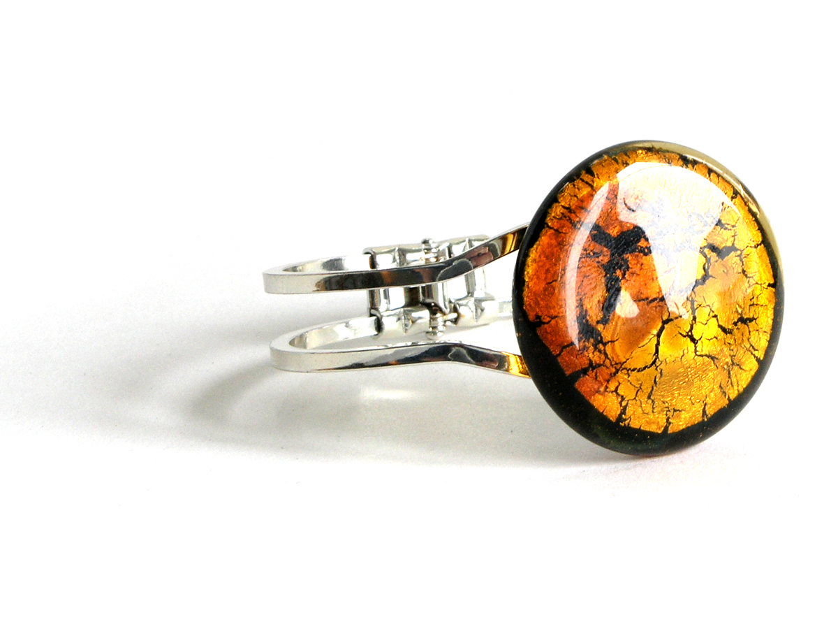 Midnight Scharnierspange gold