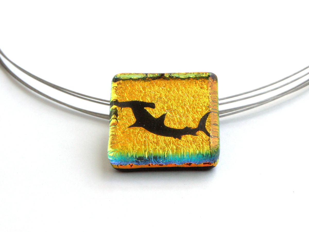 Oceanic Shadow Taucherschmuck Anhänger Hammerhai 2