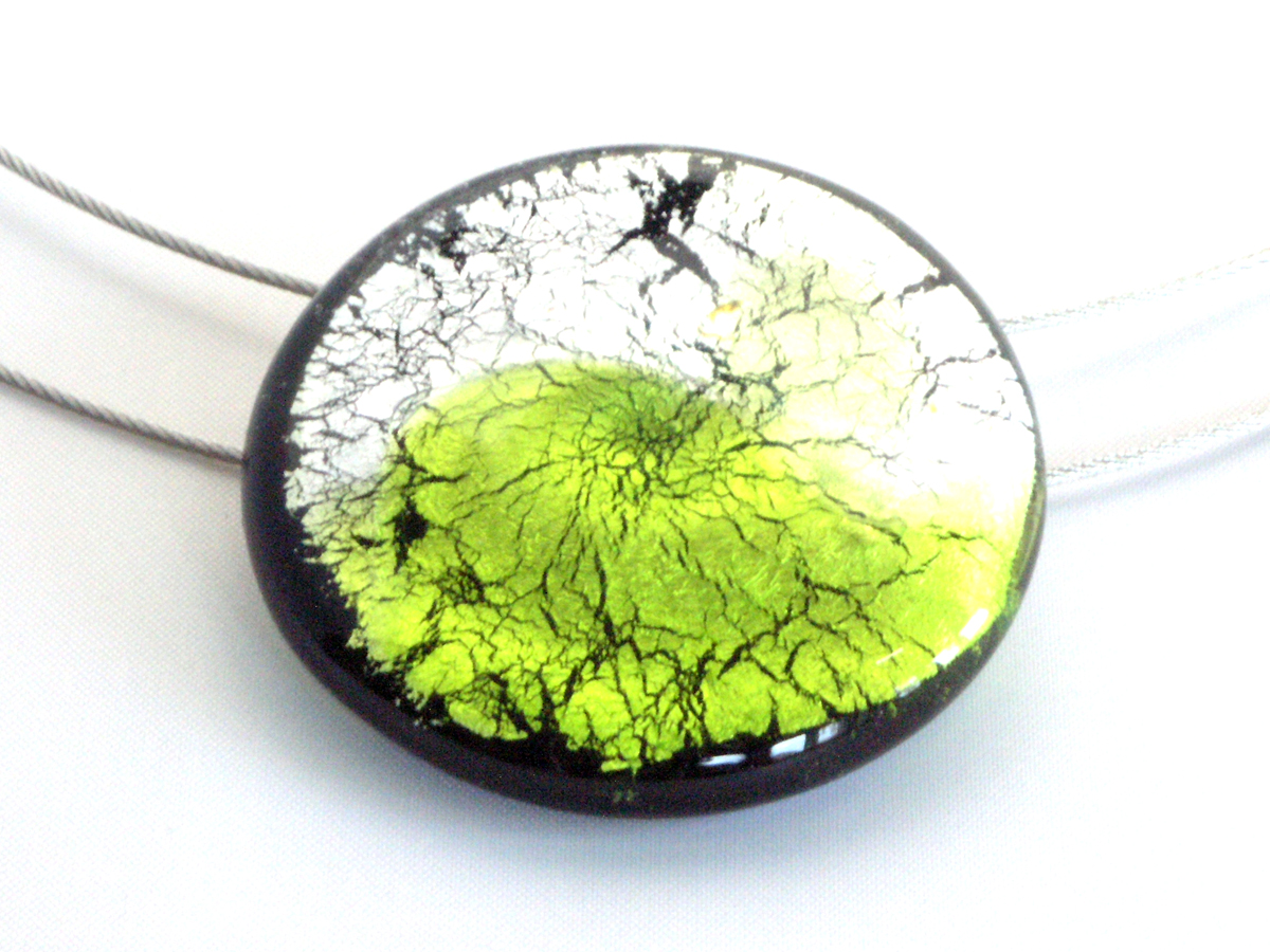 118_0589eca9d24961 Midnight Moon Halskette XL peridot silber