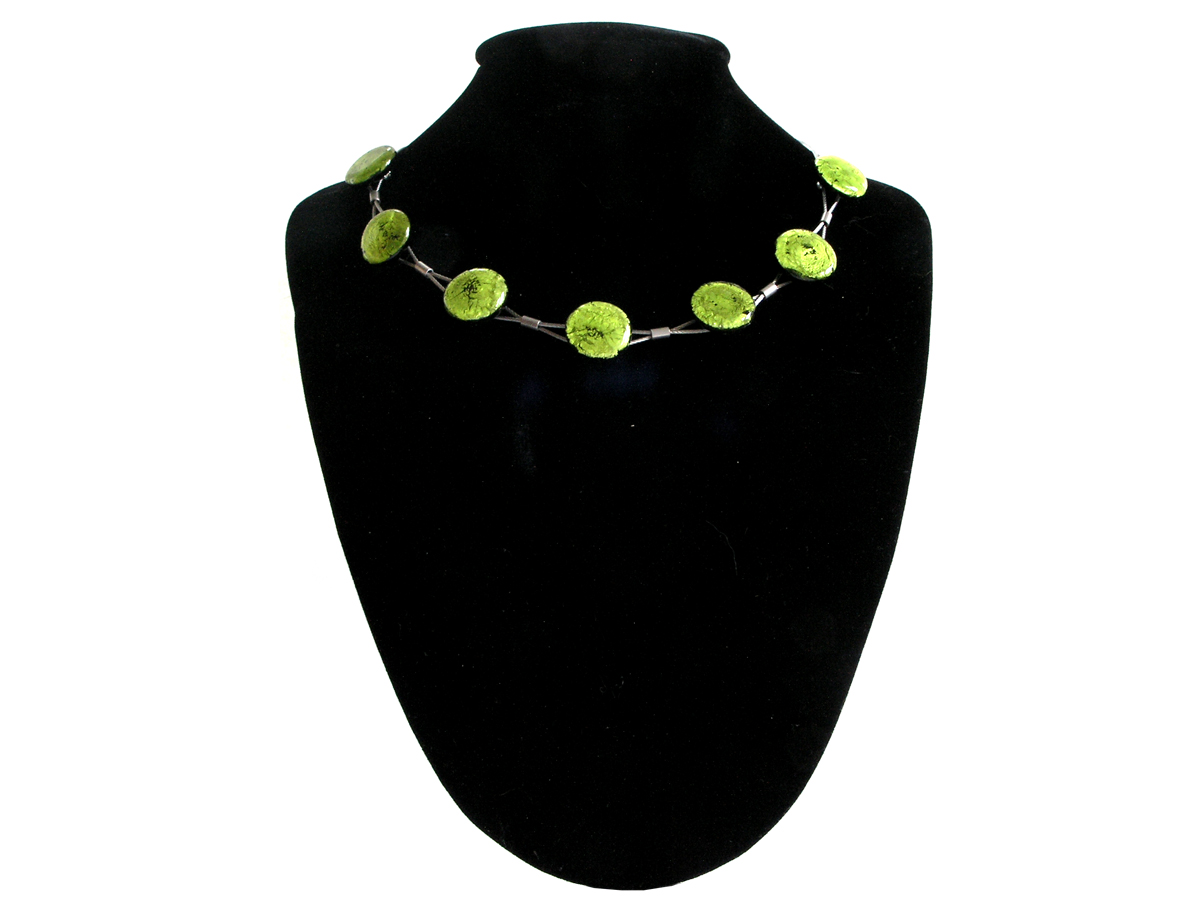 Midnight Halskette Sinus peridot