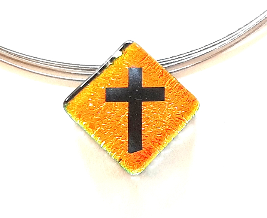 Halskette  Kreuz Gold