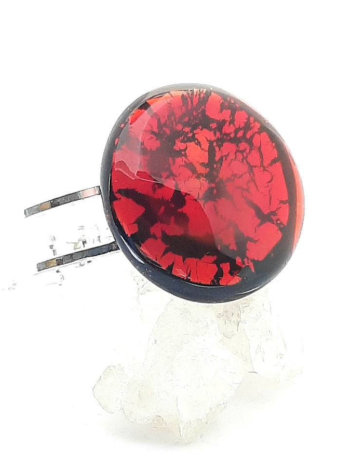 Midnight Scharnierspange Unikat GHU338