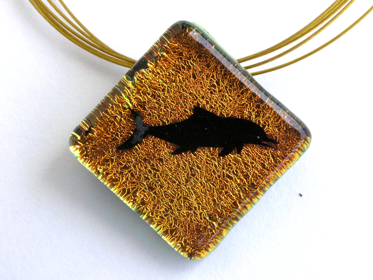 Oceanic Shadow Taucherschmuck Anhänger Delfin 4