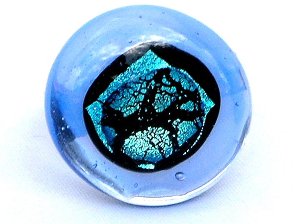 Rave Halskette aqua blau